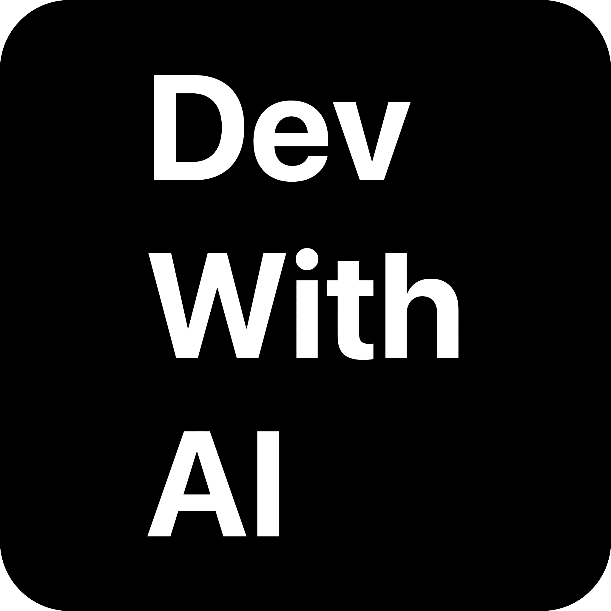 Logo dev with AI