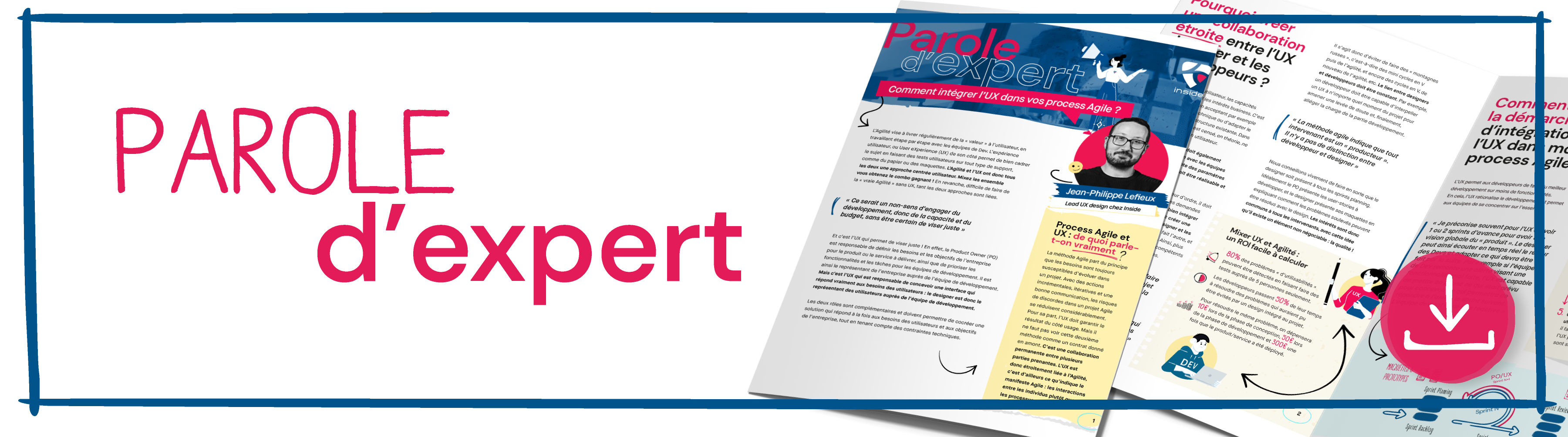 Comment intégrer l'UX dans vos process Agile ?